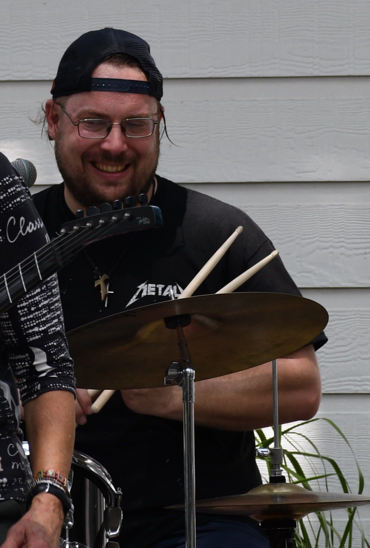 Casey smilin'